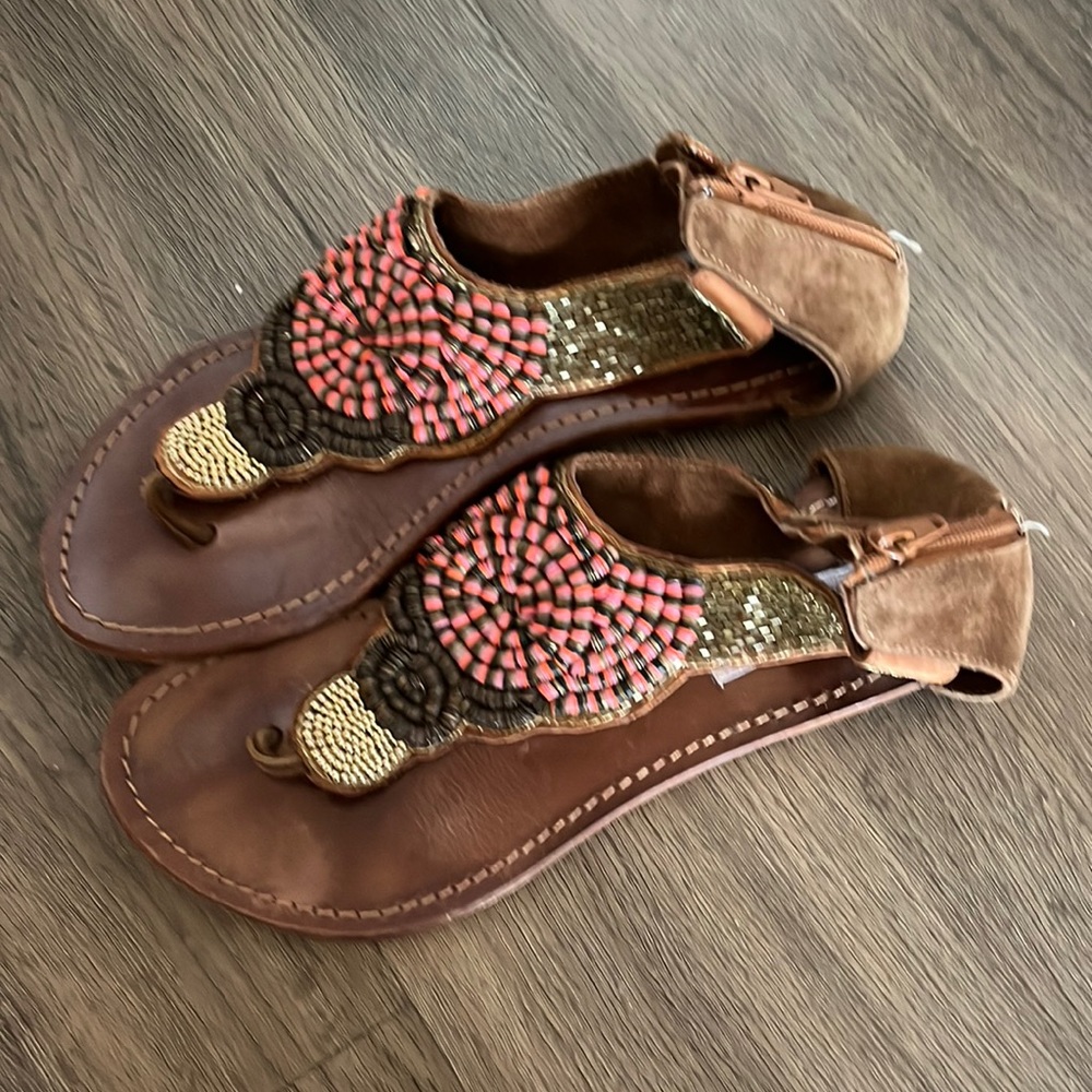 Sandals! Ain’t gunna lie! These sandals have a-lot of miles.